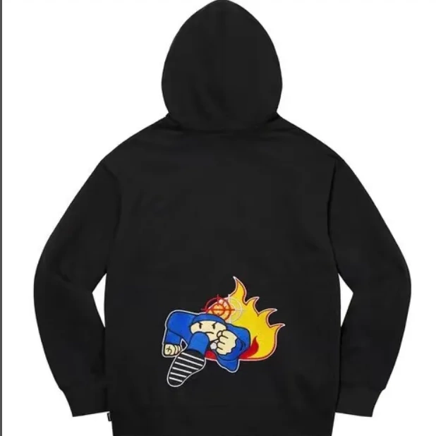 22FW Hooded Flower Black Grey L Down M Records Duck S XL 0714